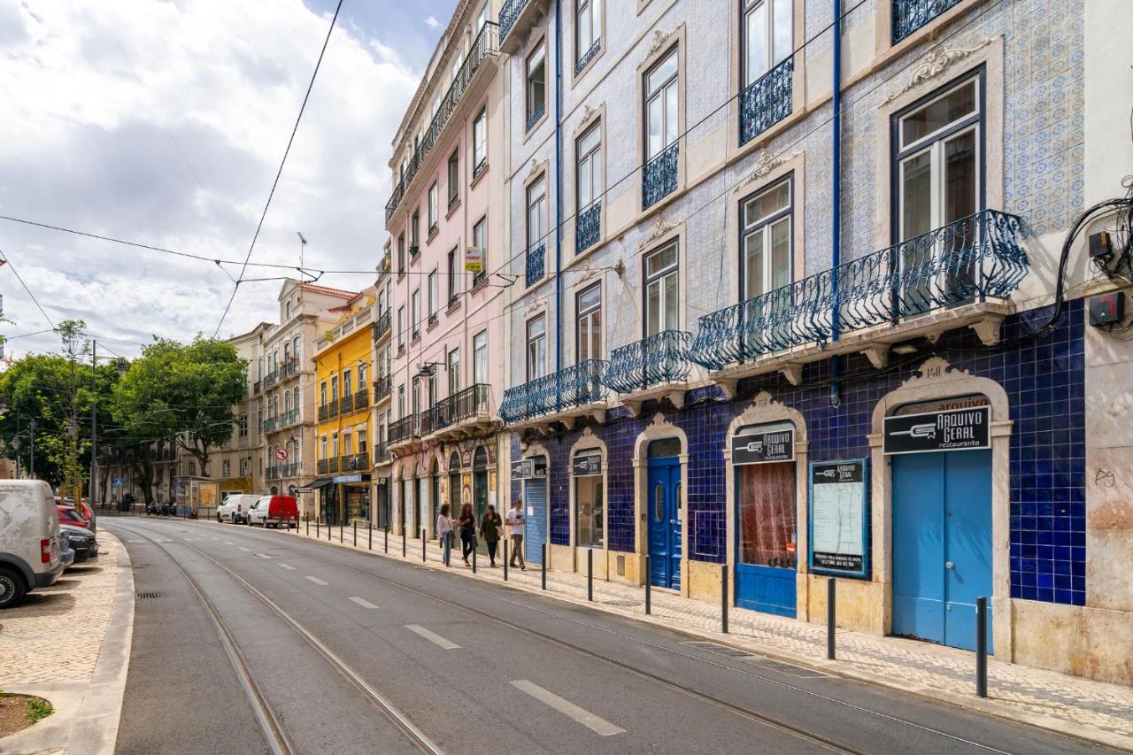 Lejlighed Whome Luxury In Prime Location W/ Ac, Lift & Private Patio Lisboa